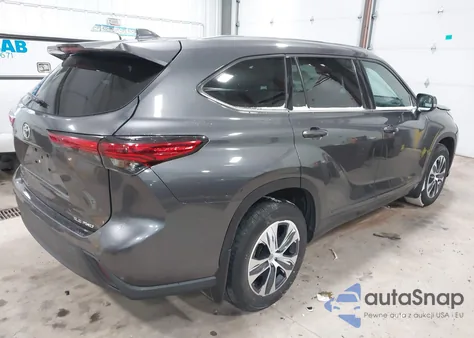 2021 Toyota Highlander Xle из США, поврежденный, VIN 5TDGZRBH1MS086868